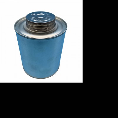 32oz Screw Metal Round Can With Tin Cap With Brush